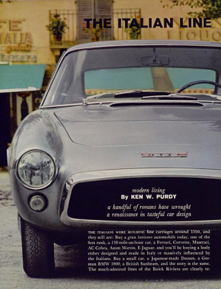 Illustration for article titled Iconic Mid-Century Cars, as Reviewed by Legendary Writer Ken Purdy